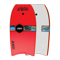 Alder 45" APEX-01 HDPE Pro Bodyboard - Red/White