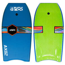 Alder 42" APEX-02 EPS Pro Bodyboard - Blue/Lime Alder 42" APEX-02 EPS Pro Bodyboard - Blue/Lime