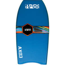 Alder 42" APEX-03 PE Pro Bodyboard - Blue/Lime