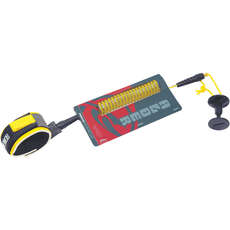 Alder Coiled Bodyboard Wrist Leash - Yellow