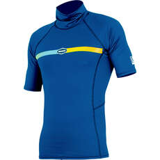 Alder Cruz Junior Short Sleeve Rashguard  - Blue WABCRJ-BL