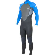 Alder Impact 3/2mm Flatlock Backzip Wetsuit - Royal Blue  - WS22MIF