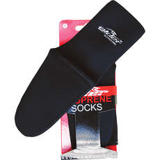 Alder Junior QUATRO 2.5mm Wetsuit Socks 2022 - Black WAF09J