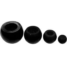 Allen Brothers Rope and Shock Cord Ball Stoppers - Black