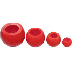 Allen Brothers Rope and Shock Cord Ball Stoppers - Red