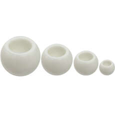 Allen Brothers Rope and Shock Cord Ball Stoppers - White
