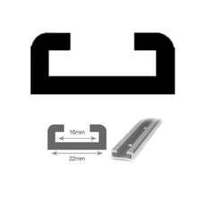 Allen Brothers Mast Track - 16mm Alloy Track