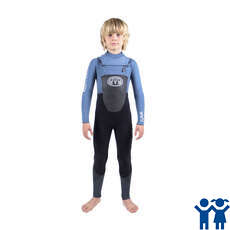 Animal Junior Boys LAVA 5/4/3mm GBS FZ Wetsuit - Pewter