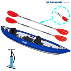 Aquaglide Chinook XP Tandem XL 3 Person Inflatable Kayak - Package