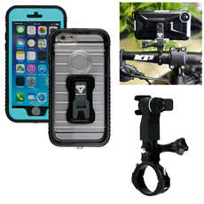 Armor-X Waterproof Iphone 6 Plus Case & CNC Bike Mount Kit