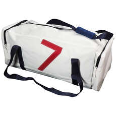 Bainbridge Crew Sailcloth Sail Number Sailing Bag - White - 65 Ltr