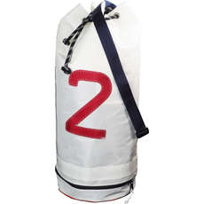 Bainbridge Sailcloth Sail Number Duffel Sailing Bag - White - 43 Ltr