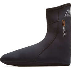 Gul Lava Split Toe Wetsuit Socks - Black - BO1310 - B8