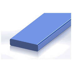 Bainbridge 15mm Dinghy Aquabatten Blue 15 x 4mm - Sold by the Metre