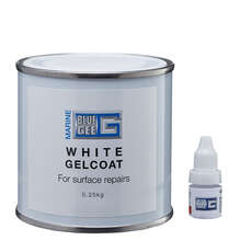 BlueGee Gelcoat & Catalyst - White - 0.25kg