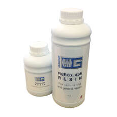 BlueGee Fibreglass (Polyester) Resin & Hardener - Various Sizes