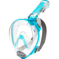 Cressi Duke Full Face Snorkelling Mask - Aquamarine