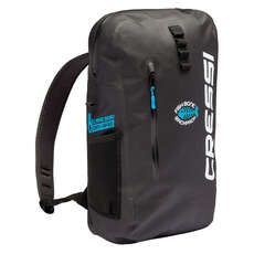 Cressi Fishbone Dry Bag Back Pack - 25L - Black