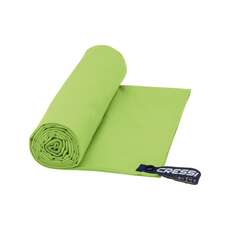 Cressi Microfibre Fast Dry Towel - Green - 80 x 160cm