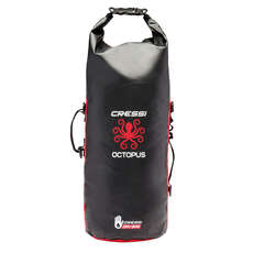 Cressi Octopus Dry Bag Back Pack - 30L - Black