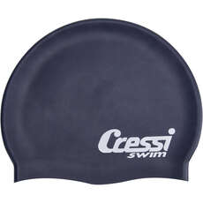 Cressi Silicon Swimming Cap - Dark Blue