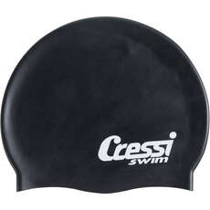 Cressi Silicon Swimming Cap - Black