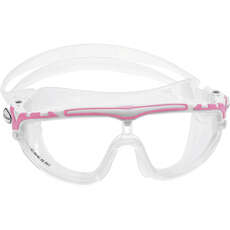 Cressi Skylight Swimming Goggles - White/Pink