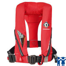 Crewsaver Crewfit 150N Junior Automatic Harness Lifejacket - Red