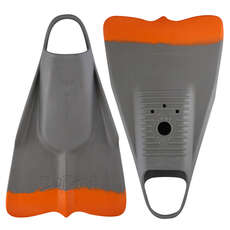 DaFin Swim Fins / Bodyboarding Fins - Grey/Orange