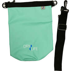 Dry Life 2.5L Dry Bag & Shoulder Strap - Turquoise