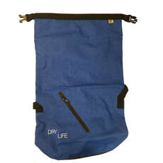 Dry Life 21L Soft Tarp Backpack Dry Bag - Blue