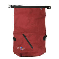 Dry Life 21L Soft Tarp Backpack Dry Bag - Red