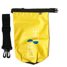 Dry Life 5L Dry Bag & Shoulder Strap - Yellow