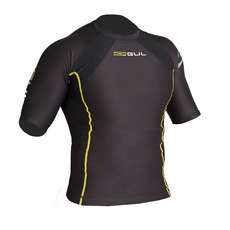 Gul Evotherm Short Sleeve Thermal Rash - Black/Yellow