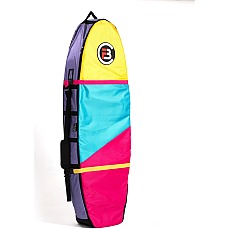FBC Wing Foil Travel Bag Mid Length V2 & Removable Trolley - Rad