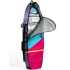 FBC Wing Foil Travel Bag Pro+ V2 - Mid Length & Removable Trolley - Rad