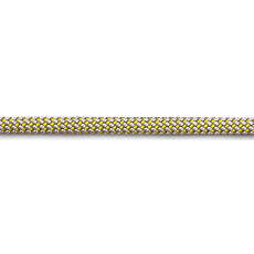 5mm FSE Robline Dinghy Control Sheet - White Yellow [DYNEEMA]