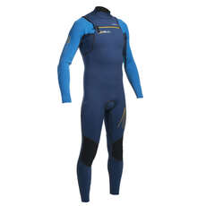 Gul FLEXOR III CZ 3/2 Blindstitch Wetsuit  - Blue/Electric Blue