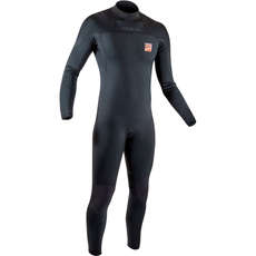 Gul FLEXOR III 5/4 Back Zip Blindstitch Wetsuit - Black - FX1209-B8
