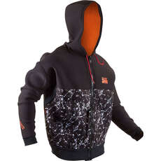 Gul Flexor Zip Neoprene Hoody - Black Camo - FX6402-B7