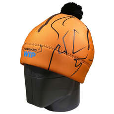 Forward Sailing Neoprene Beanie - Orange/Black