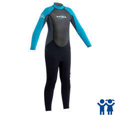 Gul Junior G-FORCE 3mm Steamer Wetsuit - Black/Fog Blue Gul Junior G-FORCE 3mm Steamer Wetsuit - Black/Fog Blue