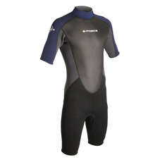Gul Flatlock Shorti 3mm Mens G-Force Wetsuit - Black / Navy [M]