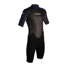Gul G-FORCE 3mm Flatlock Shorty Wetsuit - Black/Blue Gul G-FORCE 3mm Flatlock Shorty Wetsuit - Black/Blue