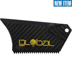 Global Surf Surfboard Wax Comb - Black