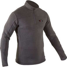 Gul Airotherm 1/4 Zip Top - Grey/Brown - GM0387-B7