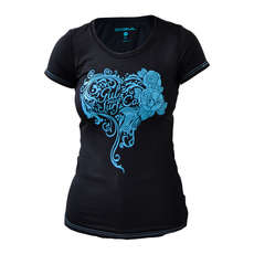 Gul Women Short Sleeve Tee Fit Rashvest - Black Gul Women Short Sleeve Tee Fit Rashvest - Black