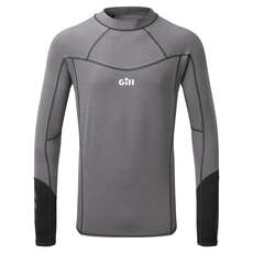 Gill ECO Rash Vest Long Sleeve  - Grey - 5025