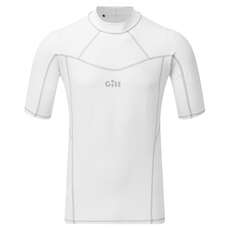 Gill Pro Rash Vest Short Sleeve - White - 5021