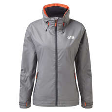 Gill Womens Navigator Inshore Sailing Jacket  - Steel Grey IN86JW